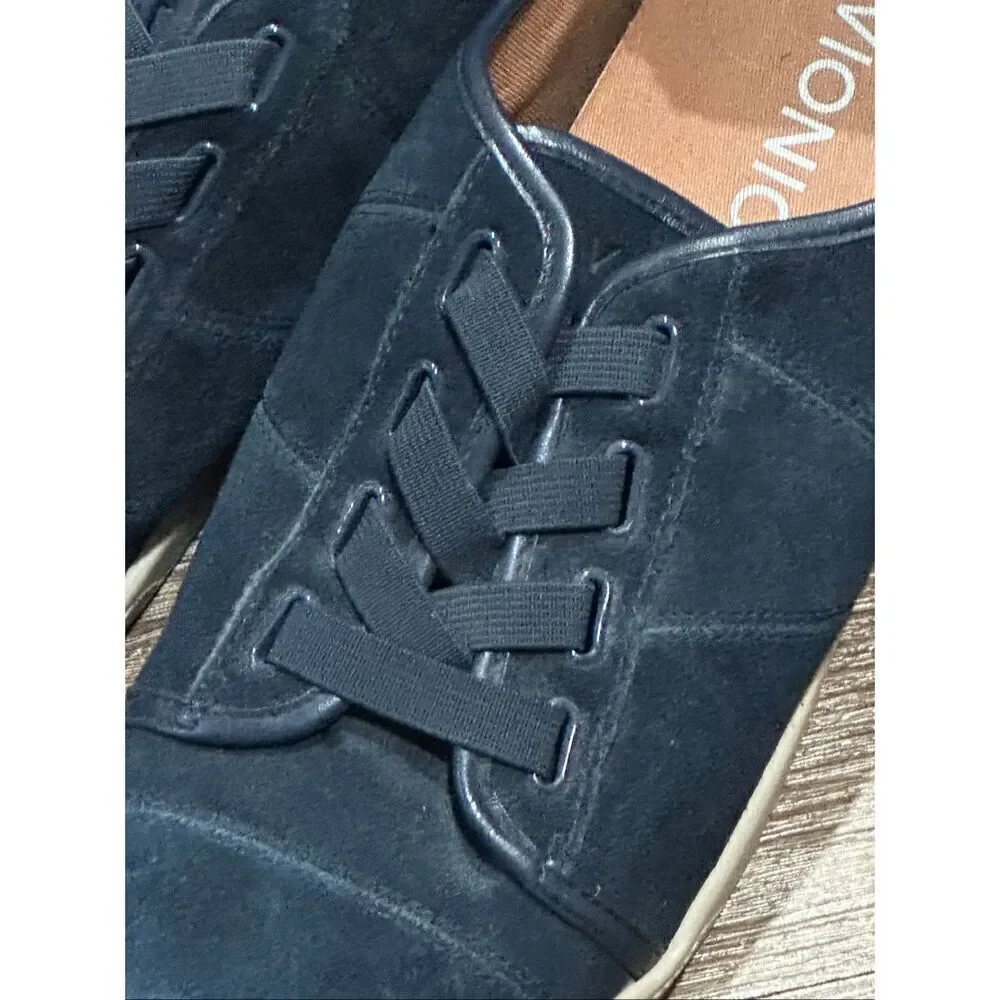 Vionic sneakers 7 38 Jean suede navy classic slip on shoes